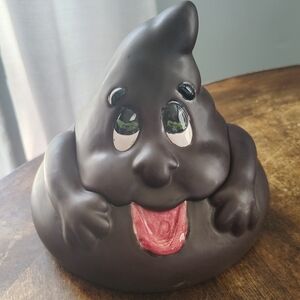 Hershey Kiss/Emoji 1998 Cookies Jar Ceramic ADORABLE